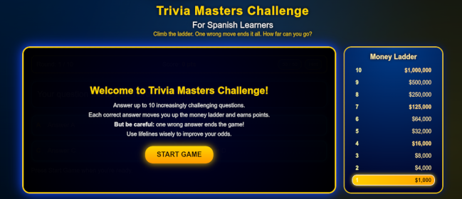 Trivia Masters Spanish